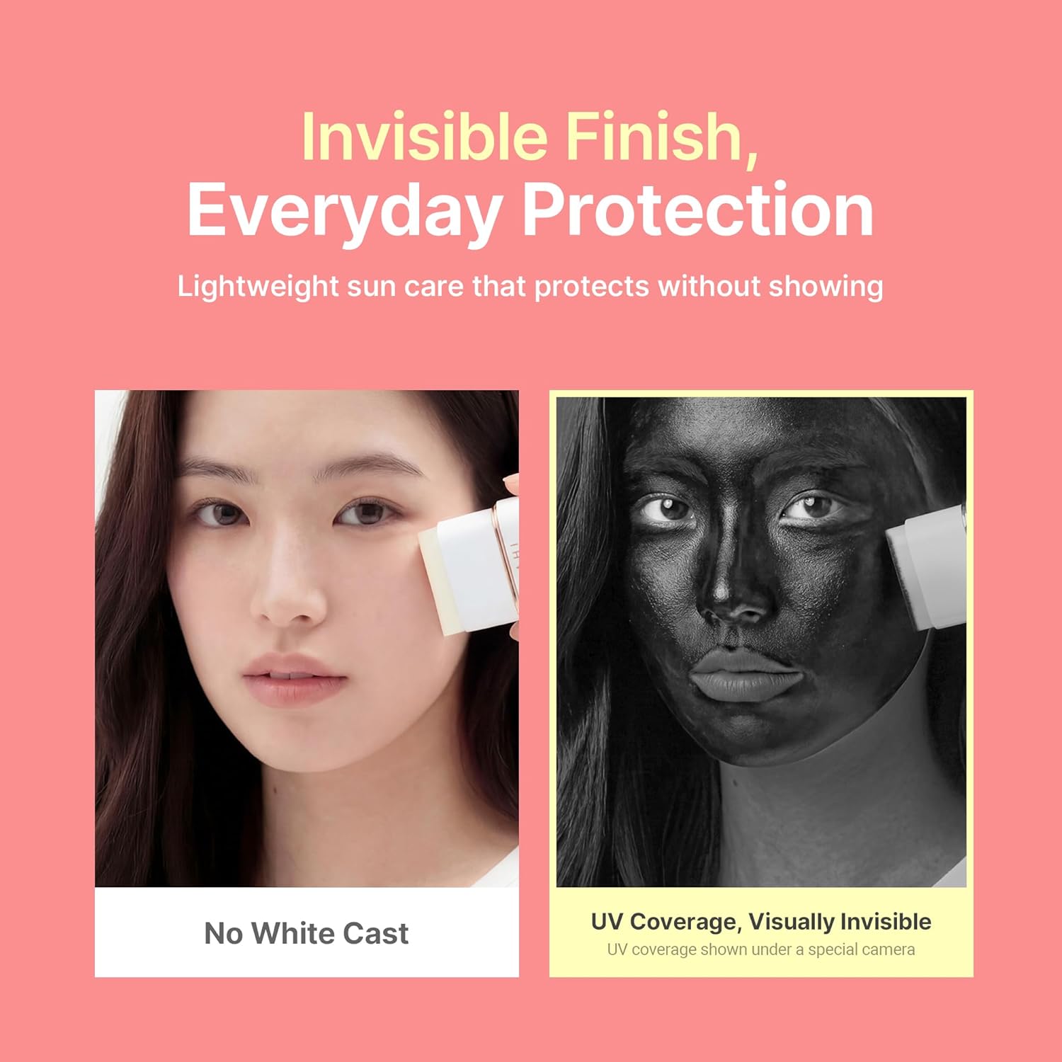 **Invisible Waterproof SPF 50+ Sun Stick**